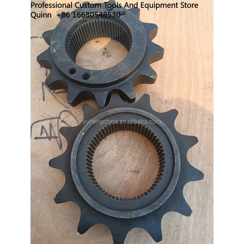 

JUChain Wheel Sprocket for Road Roller Parts Excavator Spare Parts Parts
