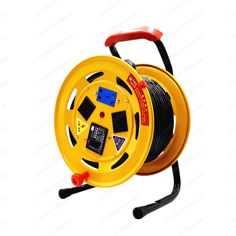 

Промышленный и строительный кабельный барабан на заказ 10А/16А 250В/380В 20/30/50 м с защитой от утечки тока