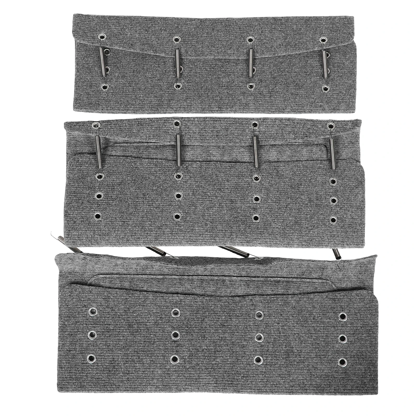 

3pcs Non-Slip Covers Wide Camper Step Mats Rv Stair Covers Step Runners Outdoor Durable Adjustable Lightweight Easy Install