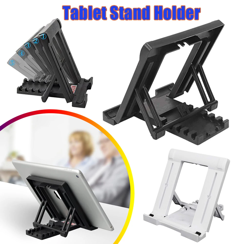 1 Stück Aluminium-Tablet-Ständer, faltbar, verstellbar, Laptop-Ständer für Kinder, Telefon, iPad, Lernmaschinenhalter, rutschfeste Schreibtischbasis