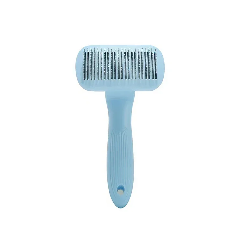 Dog Brush Self Cleaning Slicker Brush For Dogs Cats with Massage Particles Removes Loose Hair Pet Grooming Brush Pet Supplies