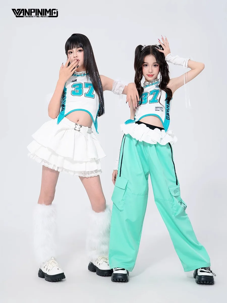 ملابس الفتيات لرقص الجاز، ملابس صيفية رائعة، مجموعة فتاات لرقص شارع الجاز، أزياء عصرية ورائعة