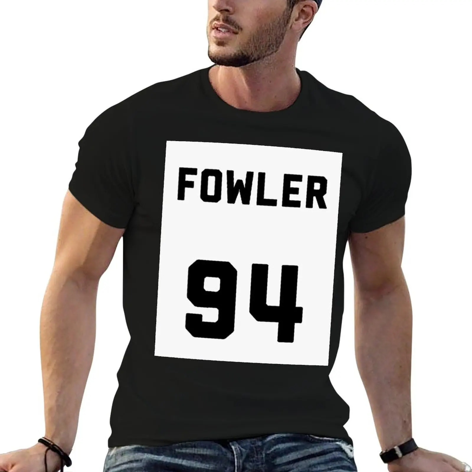 Andy Fowler 94 T-Shirt Minimalist Casual Short Sleeve Top