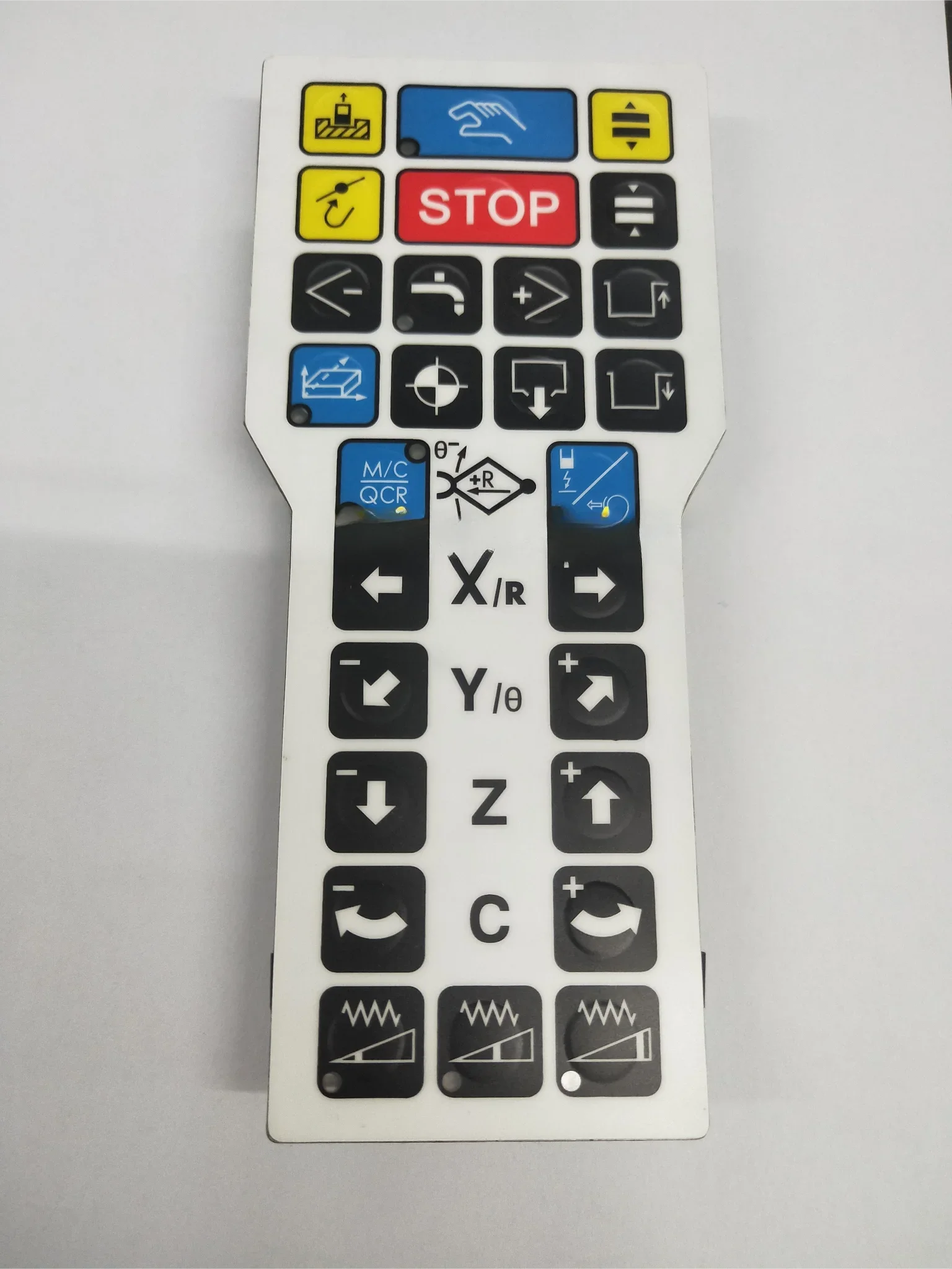 

New 208518680 Keyboard Plate Apply for Wire Cut WEDM Machine , Control Sheet Key Plate Buttons Control, Hand Remoto Controller