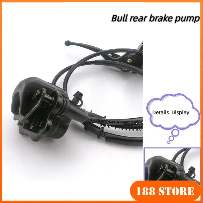 

Motorcycle Rear Hydraulic Disc Brake Caliper Assembly Fit For DIY 50cc-150cc ATV Electric four-wheel kart off-road vehicle parts