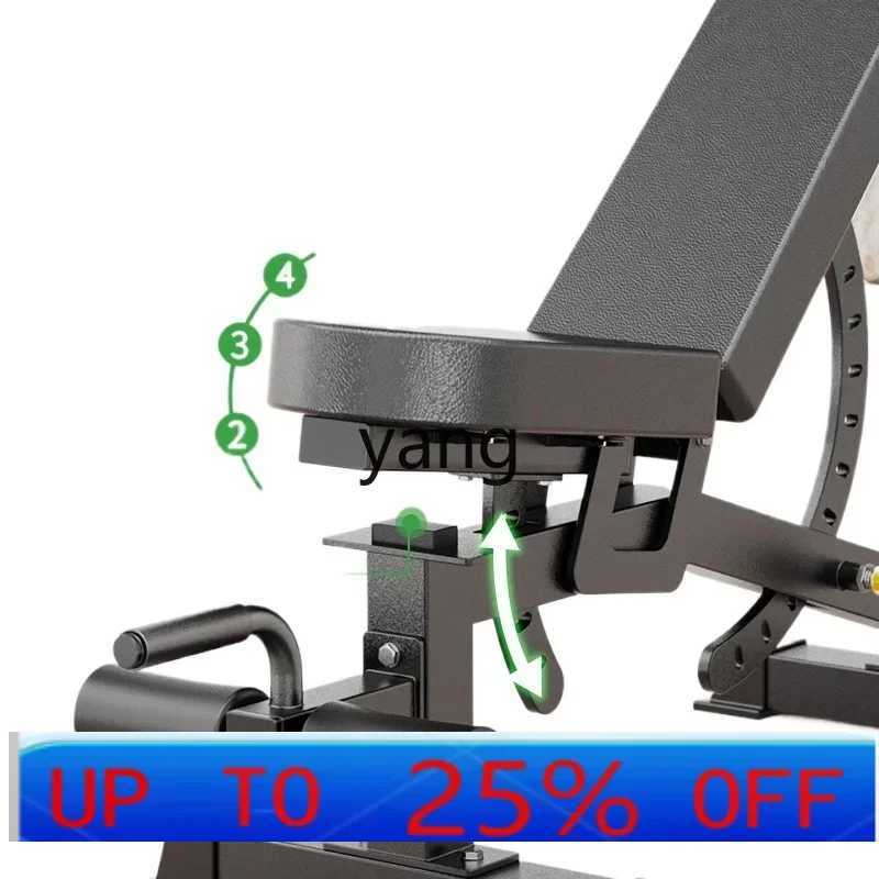 

LTT Dumbbell Stool Indoor Multifunctional Fitness Chair Sub-Equipment Folding Sit-Up Assist