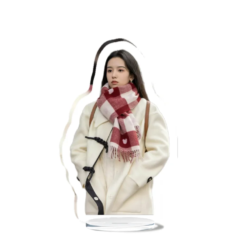 Tan Jianci Zhou Ye 12cm Stand Up TV Love Me Love My Voice Drama Stills Acrylic Humanoid Stop Sign Home Desktop Decor Ornaments