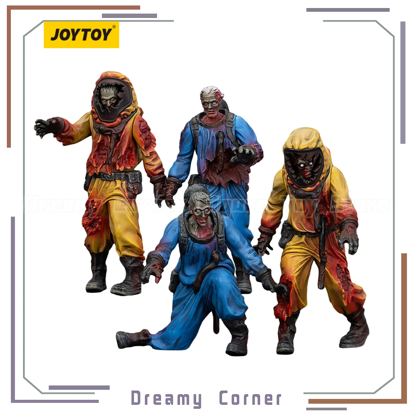 

【Pre-sale】JOYTOY Dark Source Zombie Figure Biochemical Lab Team 1/25 Action Figure Toy Model Gift