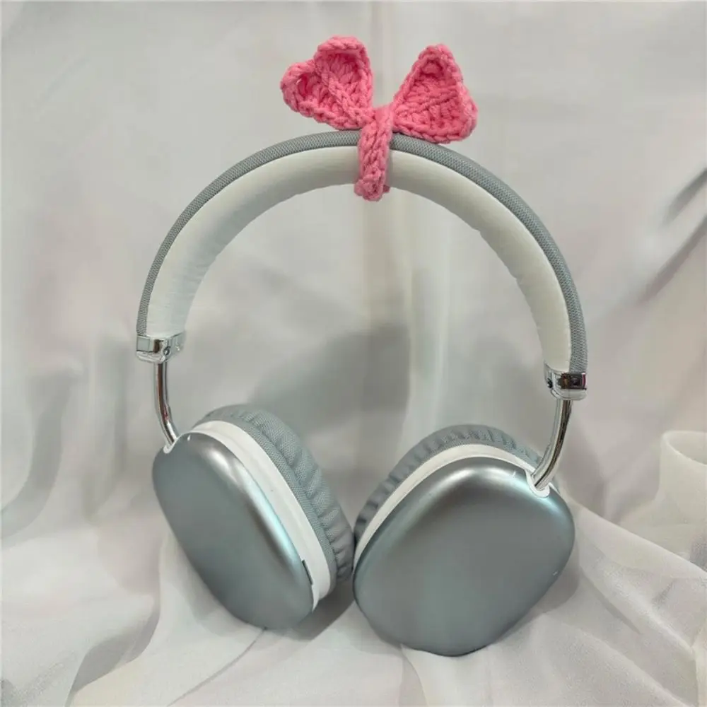 Multifunctional Hand-Knitted Crochet Leaf Sprout Versatile Cute Decor Headphone Decor Crochet Leaf Bud Cable Tie