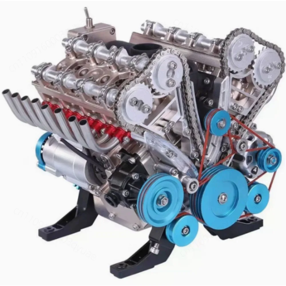 For Resin Engine Model Ornament Eight Cylinder Engine Home Creative Ornament