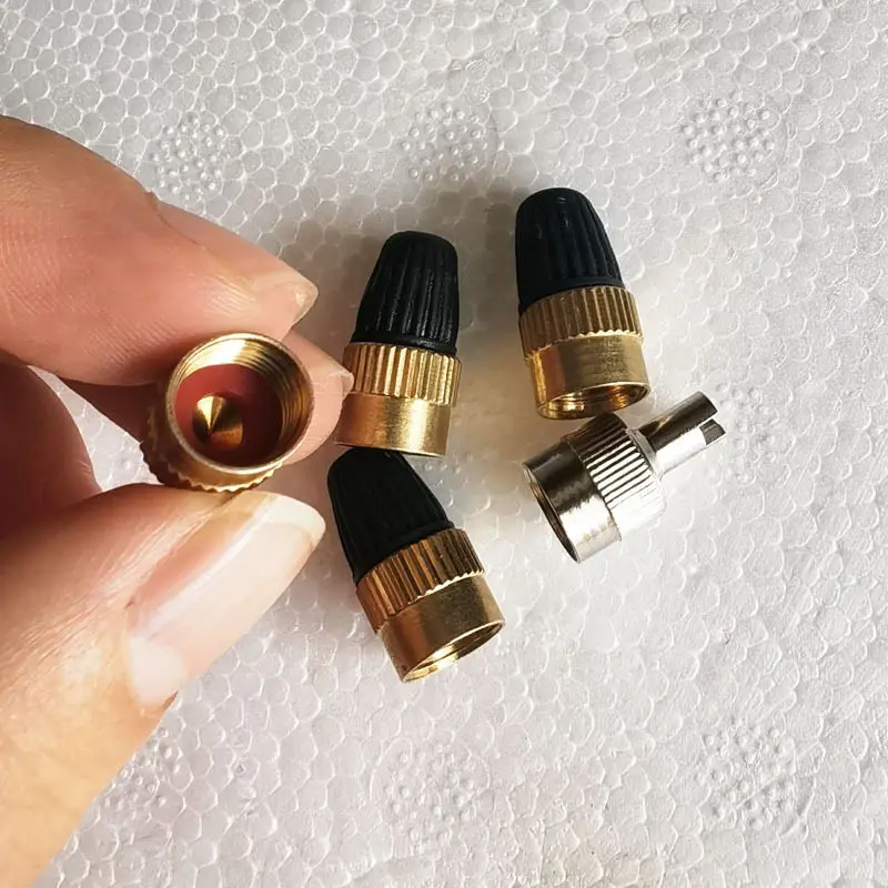 Picture 4: Car Bicycle Tire Copper Valve Cap Wrench
