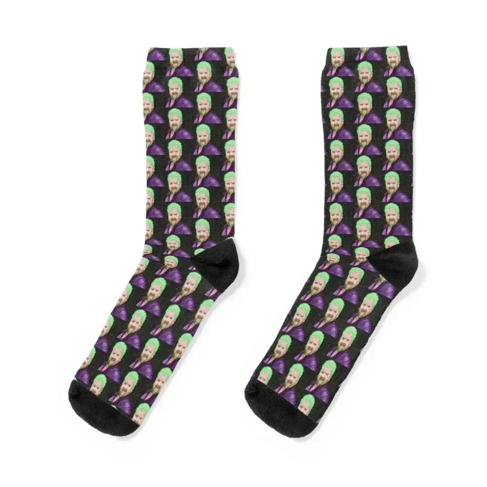 Joker Guy Fieri Socks Christmas hiking floor Novelties Socks Man Women's