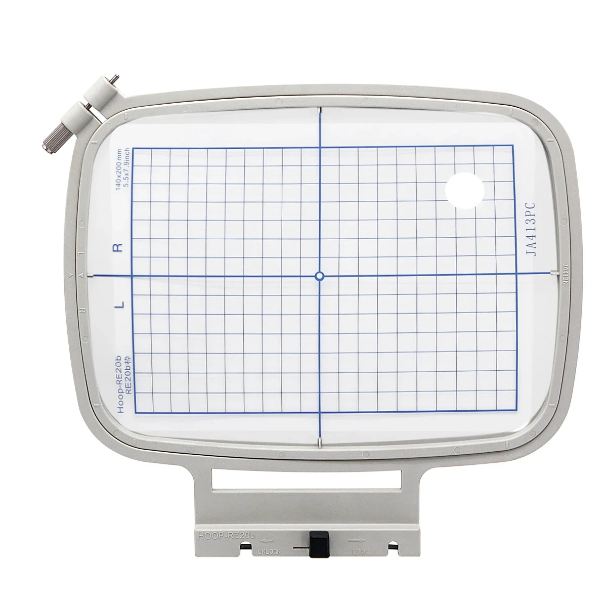 

Sew Tech RE20B Embroidery Hoop for Janome MC 500E 400E 550E Memory Craft Elna Expressive 830 etc, Rectangle Small Hoops