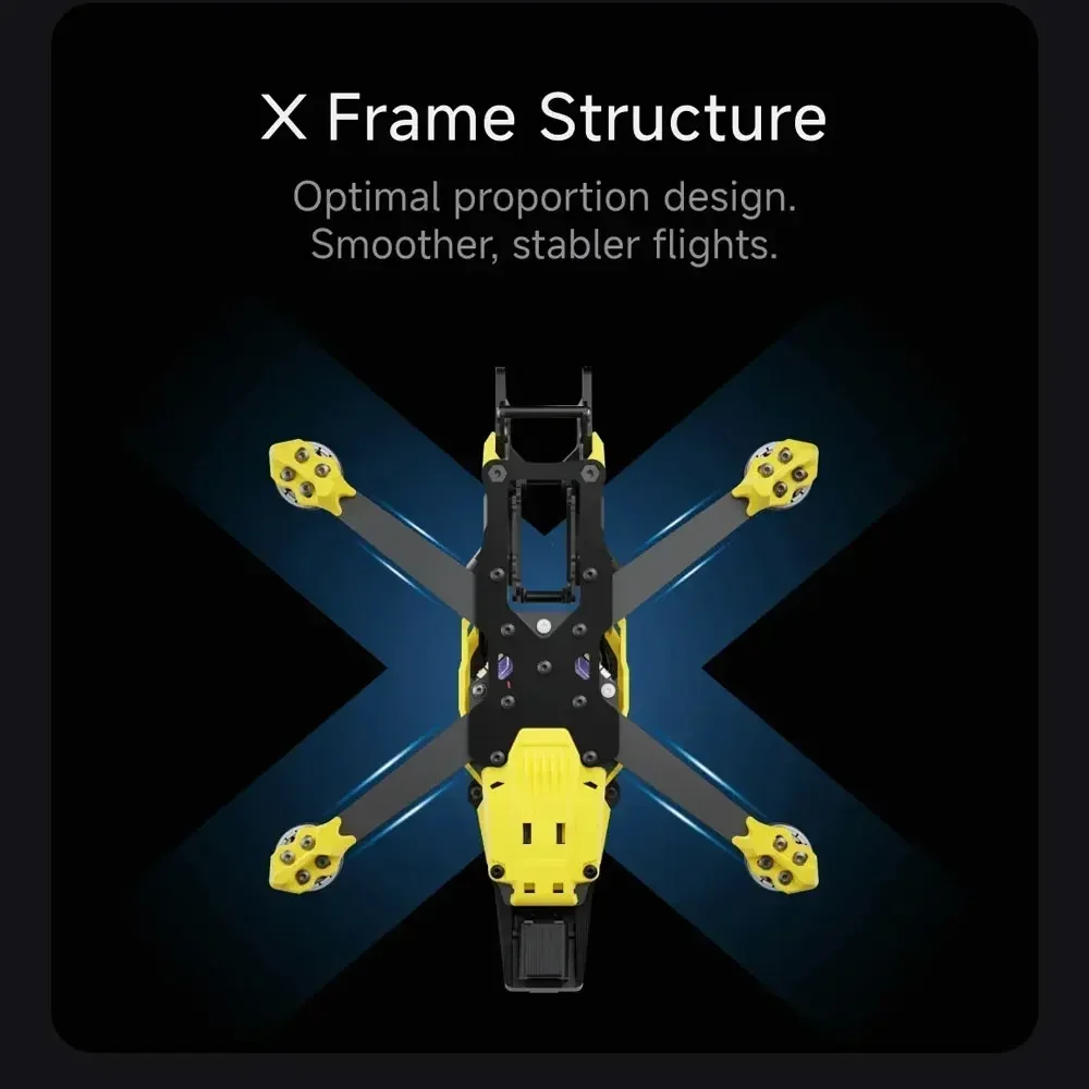 طائرة بدون طيار SpeedyBee Master 3X Modular FPV Racing: O3/O4 Pro HD Digital VTX، إطار متين خفيف الوزن للحرة والمنافسة