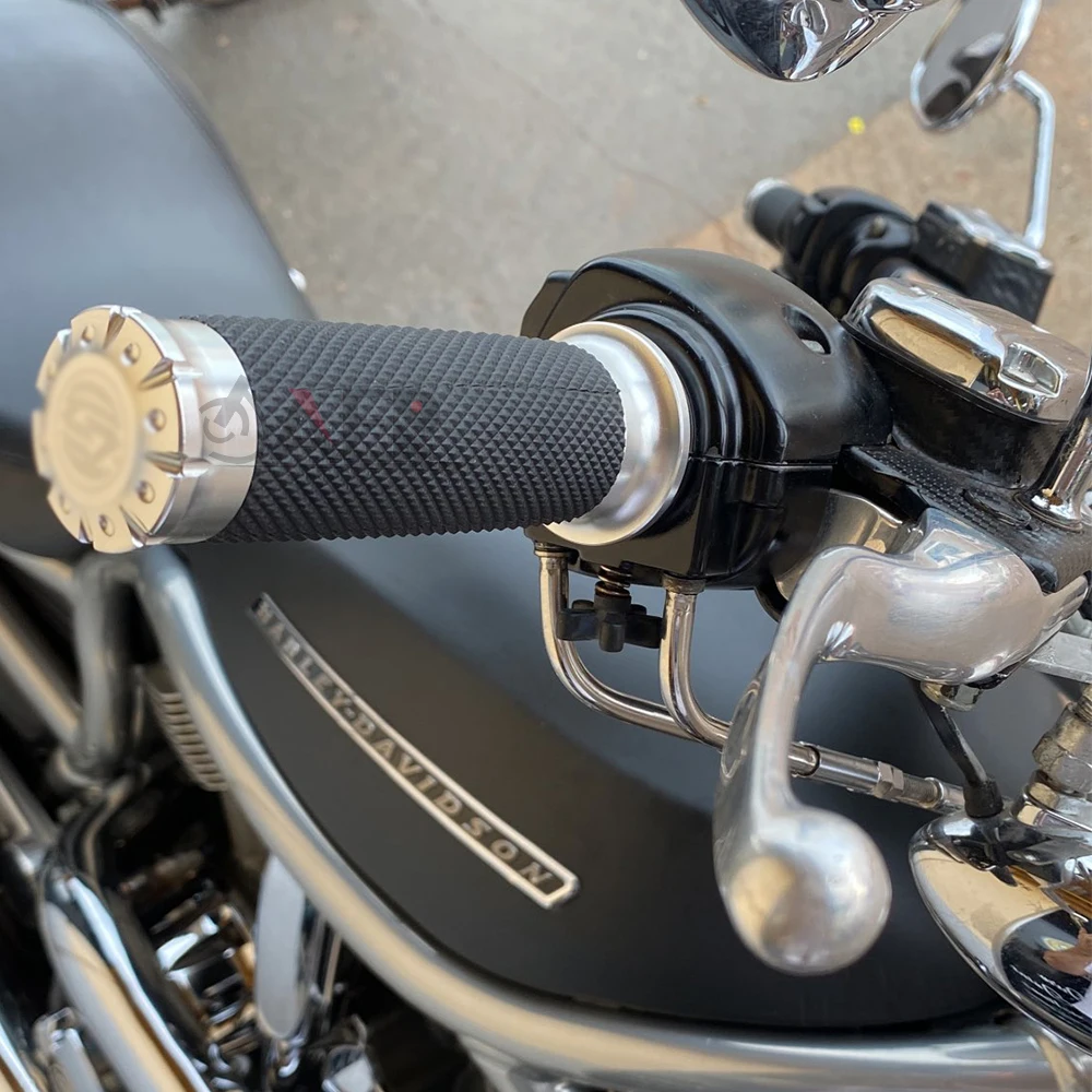 Chrome Motorcycle CNC Handle 1\