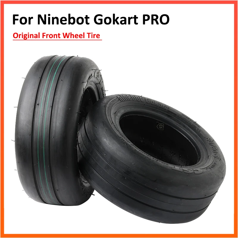 

Original 80/60-5 Front Wheel Tire For Ninebot Gokart Pro Kart Kit Outer Tyre Vacuum Tubeless Smooth Tire Parts