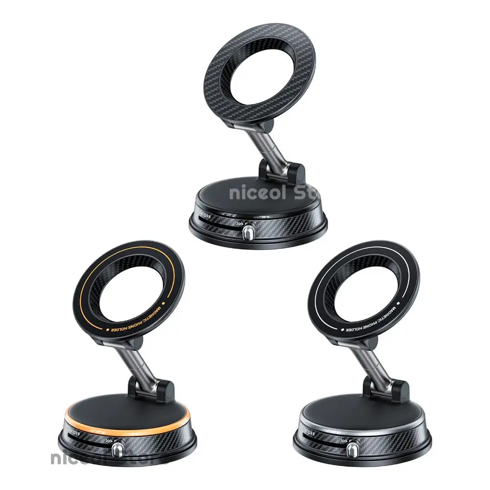 

Magnetic Car Navigation Holder Anti-Slip Foldable Magnetic Phones Stand Rotatable Smartphone Bracket for Car Mirror Smooth Place