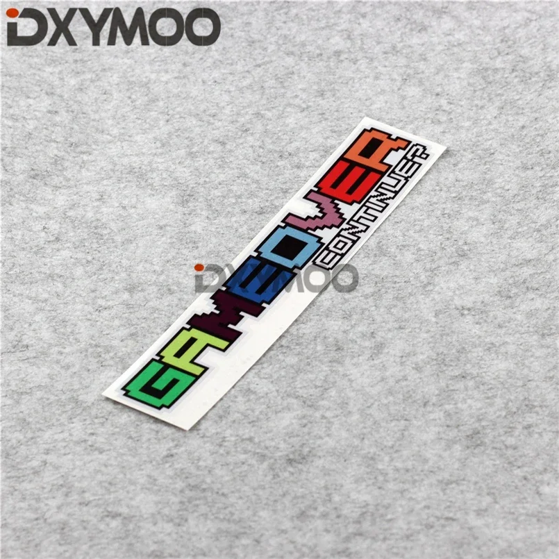 

Светоотражающие украшения, наклейки на окно автомобиля, HF Hellaflush, красочные игровые наклейки JDM для ИГРОВОГО УПРАВЛЕНИЯ