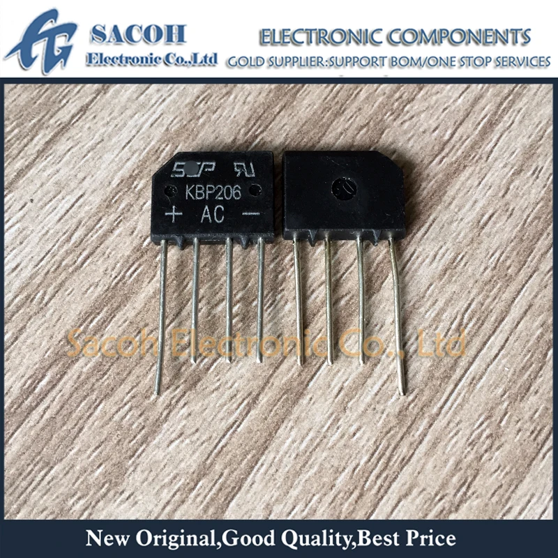 

(SACOH Electronic Components) KBP206 50Pcs 100% Brand New Original In Stock