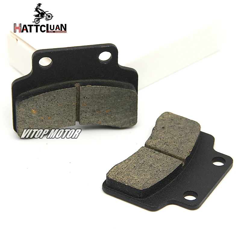 Pastillas de freno delantero para motocicleta HATTCLUAN, para Keeway Hurricane 50 90 Vento ZIP 50 TNG LS49 Stels SKIF