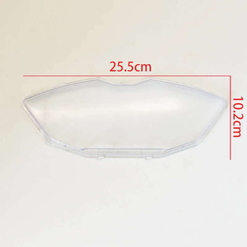 Jiayue Electric Scooter Instrument Housing Transparent Cover, Clear Dashboard Shell Lid for EV Meter