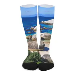 Boulders Beach, Cape Town, South Africa Socks sports socks woman Soccer gifts for men Cartoon characters socks