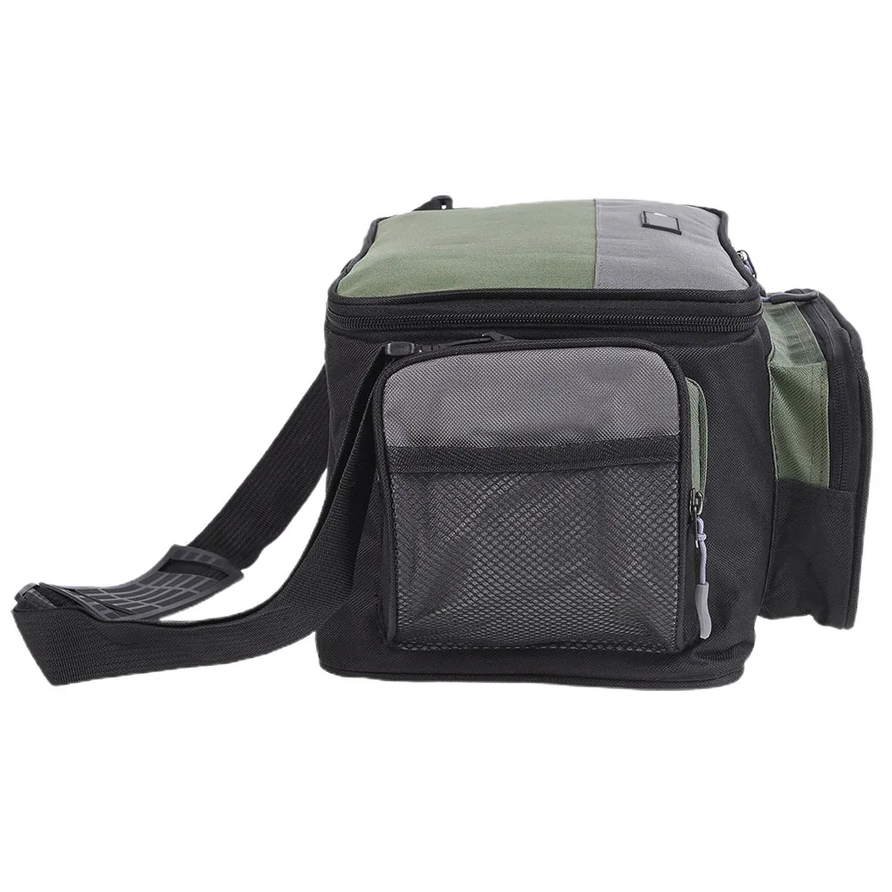 

Fishing Tool Pouch Oxford Fabric Fishing Bag Organizer Durable Practical Lightweight Portable Tackle Storage Adjustable Strap