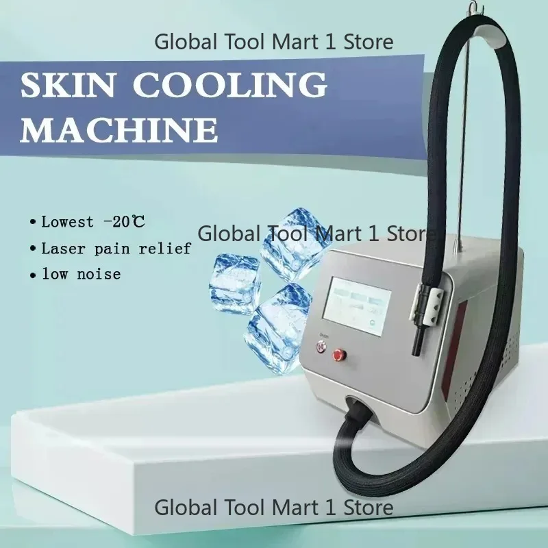 

Best-selling Portable Mini Cryo Cold Air Sk-in Cooling Machine For Laser Treatment Devi-ce