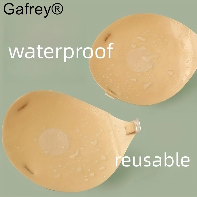재사용 가능한 리프팅 젖꼭지 커버, 끈이 없는 자체 접착 푸시 업 유방 젖꼭지, 가슴 스티커, 섹시한 자체 접착 끈이 브래지어