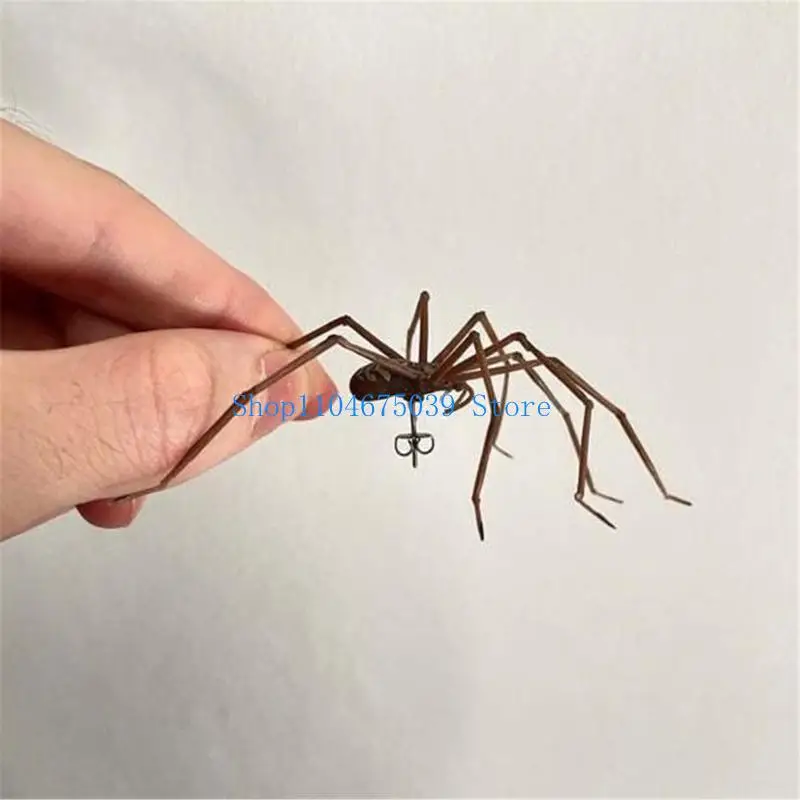 5asd Distinctive Spiders Earrings Punk Earrings PP Texture Daily Wear Earrings Statement Jewelry for Party Daily Wear
