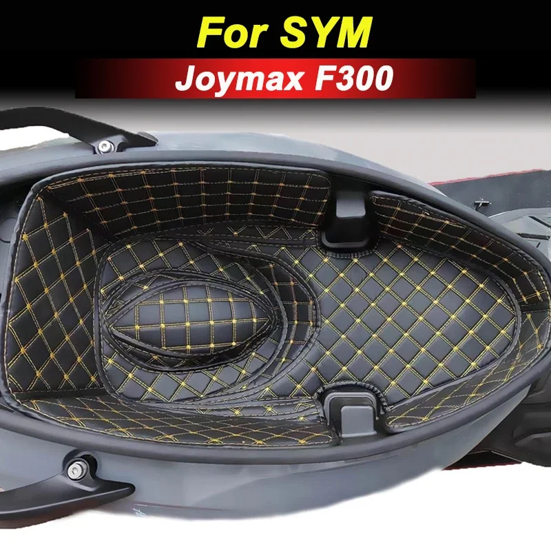 For SYM Joymax F300 Motorcycle Storage Box Seat Bucket Liner Cushion Shockproof Abnormal Noise Prevent Scratches