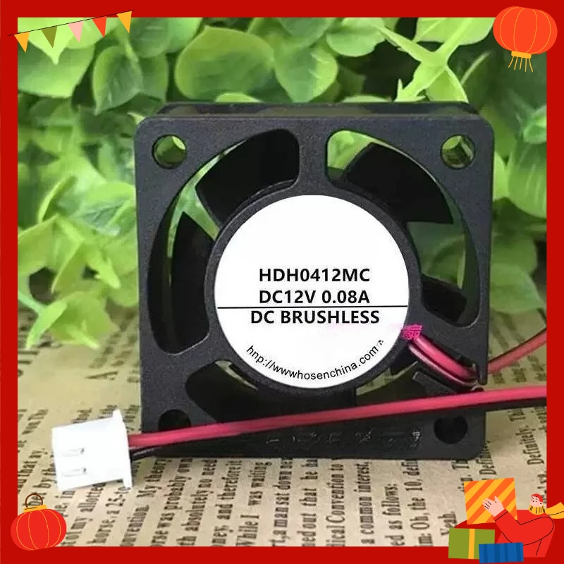 For HDH0412MC 12V 0.08A 4020 4CM Cooling Fan For Ruijie Switch For es118gs POE Power Fan（001）