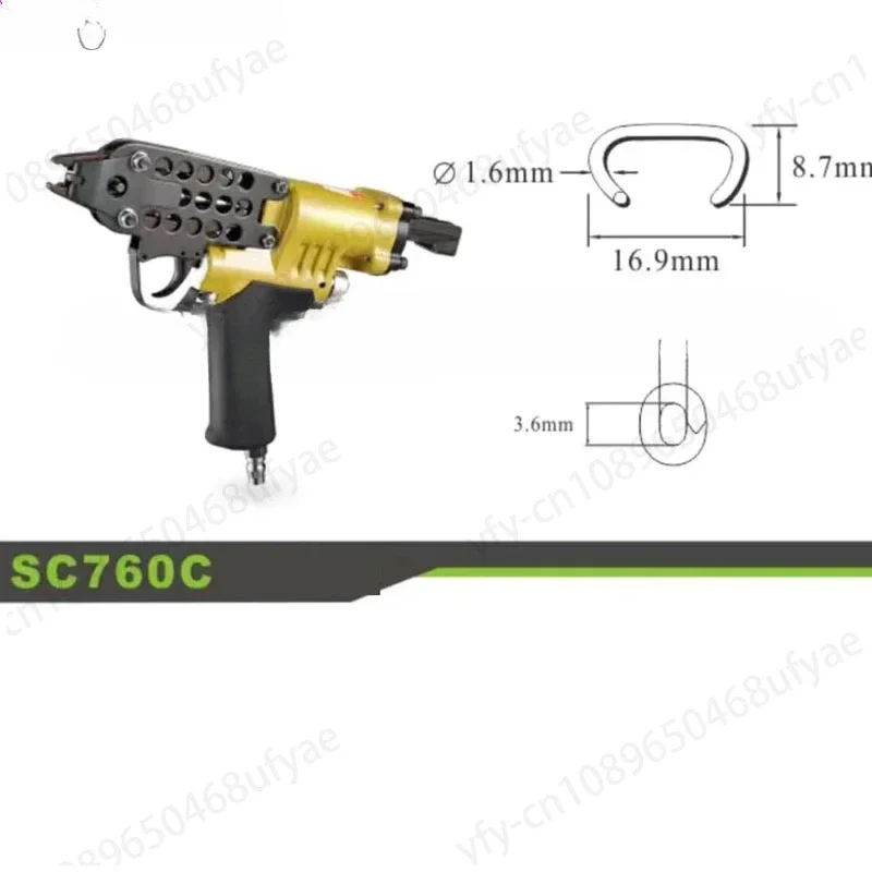 Machine Nailer Pneumatic Nail Gun Sc7e/760C C Ring Clamp Tool Air C