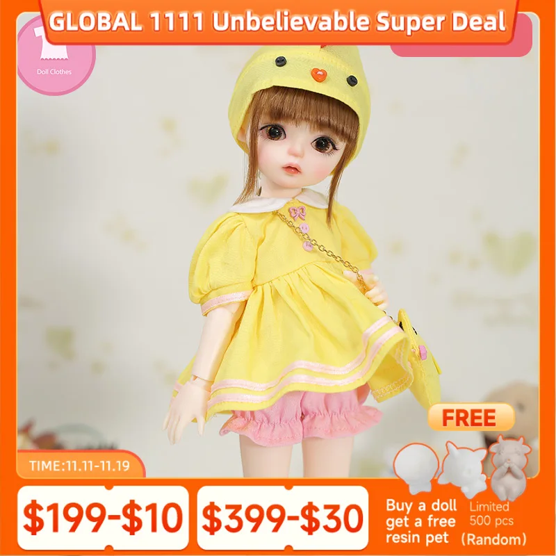 

BJD Clothes Kimi body and DZ girl body 1/6 BJD LCC SD Dress Beautiful Doll Outfit Accessories luodoll