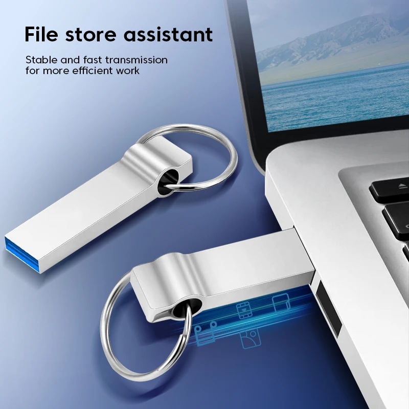 Olaf USB Flash Drive 2tb Mini Memory Sticks High Speed Metal Waterpeoof Pen Drive 2TB/1TB/512G Flash Disk 2TB U Disk Pen Drive