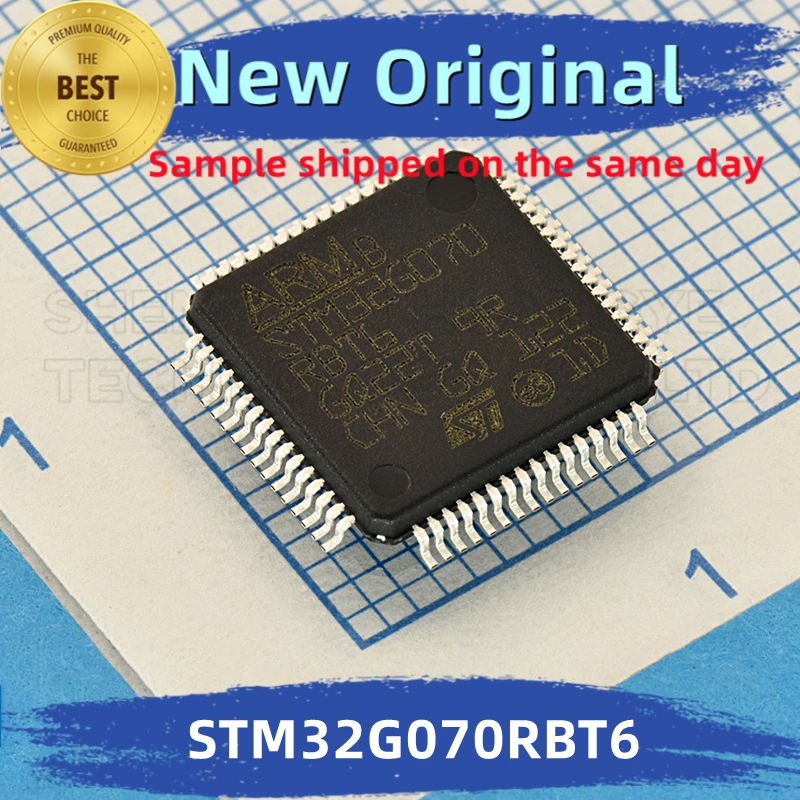 

10PCS/lot STM32G070RBT6 STM32G070R Integrated Chip 100%New And Original BOM matching ST MCU