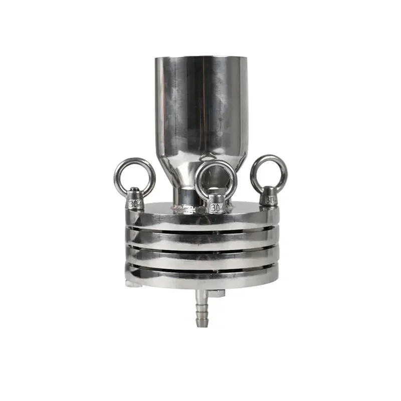 Sanitary grade stainless steel 304 factory direct sales three-layer cup filter microporous filter membrane filter medicine