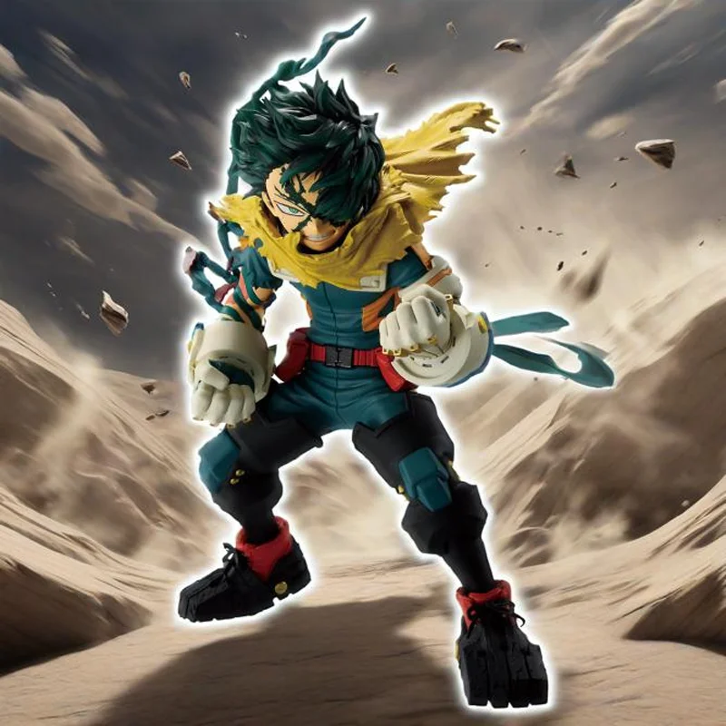 Oryginalna figurka Bandai Banpresto My Hero Academia Final Season Izuku Midoriya, figurka anime, model, ozdoba na biurko, zabawka