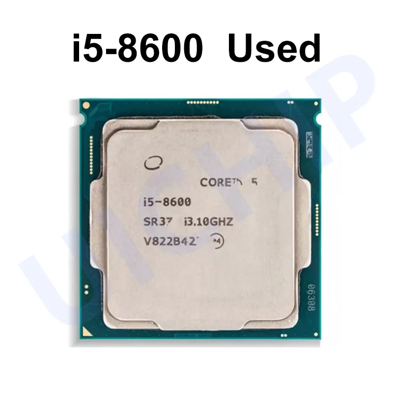 100% Original Core i5 8600 3.1GHz Six-Core Six-Thread CPU Processor 9M 65W LGA 1151 without Cooler