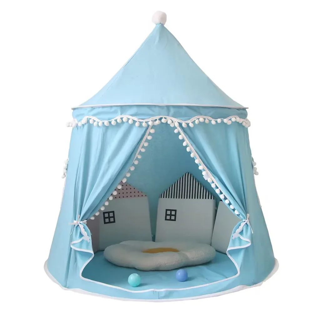 Tente tipi pour enfants, maison de jeu, jeu d'intérieur pour bébé, château de princesse Portable, petite maison, anniversaire mongol, jouets amusants en plein air