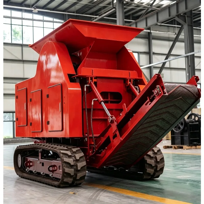 Track Mounted Jaw Crusher Professional Manufacturer Small Mobile Rock Crushing Plant Factory Wholesale Price For Distributor