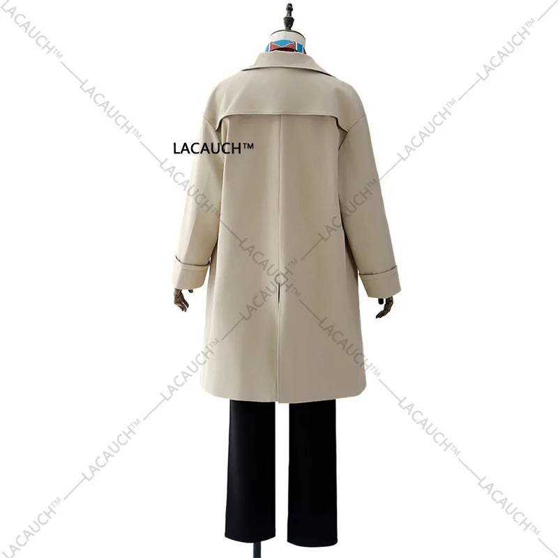 Sakamoto Days Anime Yoichi Nagumo Cosplay disfraz abrigo camisa pantalones Cos convención uso diario regalo Halloween carnaval fiesta