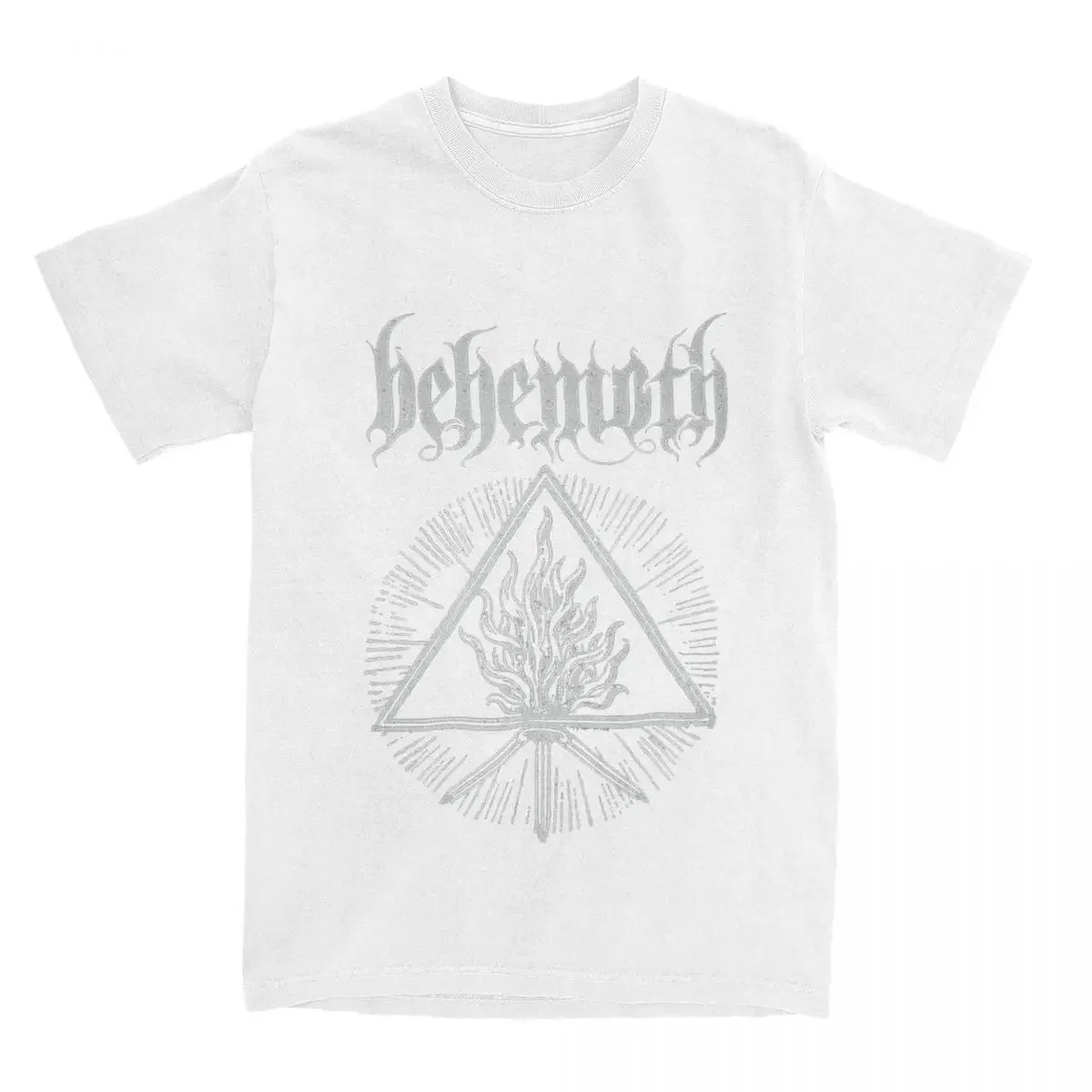 Behemoth Furor Divinus T-Shirt Men Women 100% Cotton Plus Size O-Neck Oversized Casual Streetwear Vintage Harajuku Unisex Tees