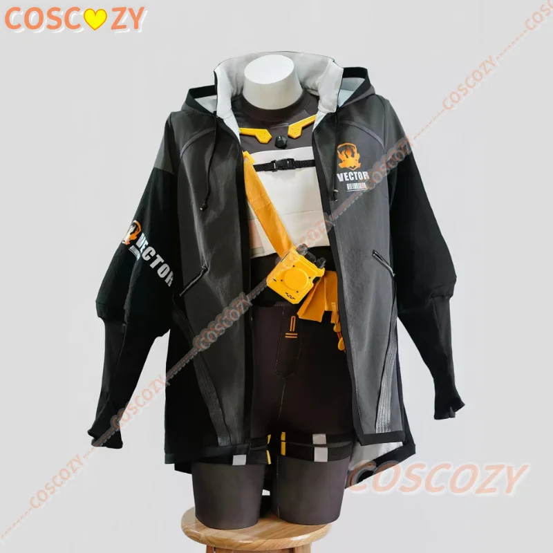 Girls Frontline 2 Exilium Vector VV Original Skin Full Costume Black Outfit for Comic‑Con Shooting Cosplay Role‑Play Exhibition - view 3