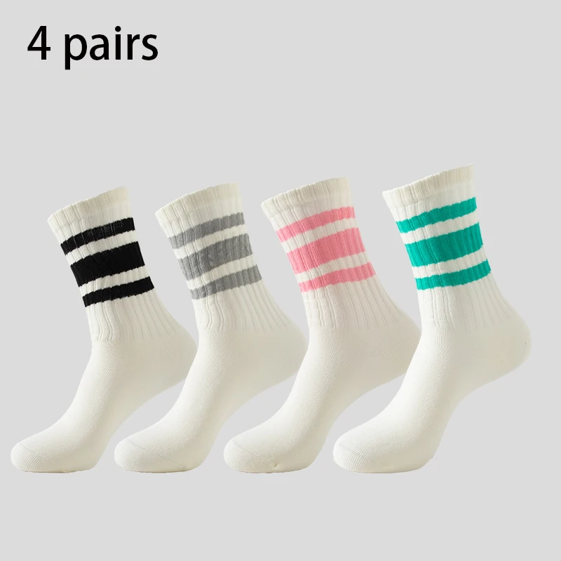 Freizeitsocken für Herren, Arbeitssocken, Baumwollsocken für Herren, Laufsocken, Crew-Socken, Paarsocken, Damensocken – Detail 12