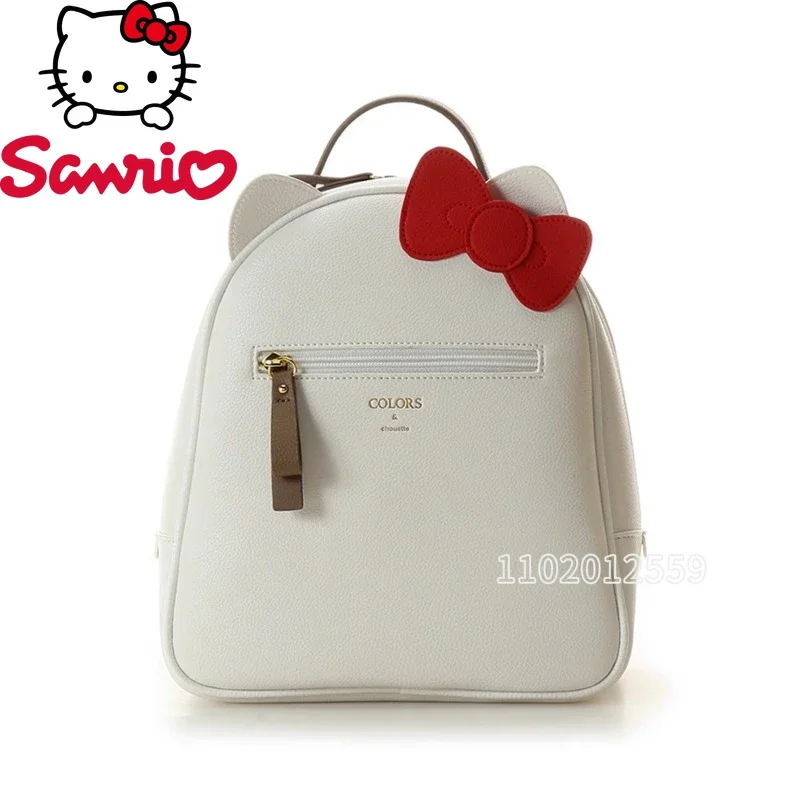 

MINISO Hello Kitty New Women's Mini Backpack Luxury Brand Original Women's Backpack Cartoon Cute Casual Backpack High Quality