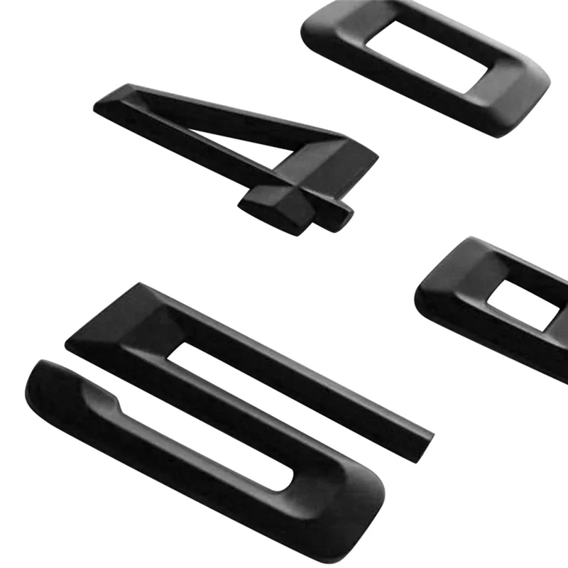 

Precisionn 3D Black 420D Lettering Rear Boot Lid Trunk Badge Emblem For BMW 4 Series F32, F33, F36, G22, G23, G26 Models
