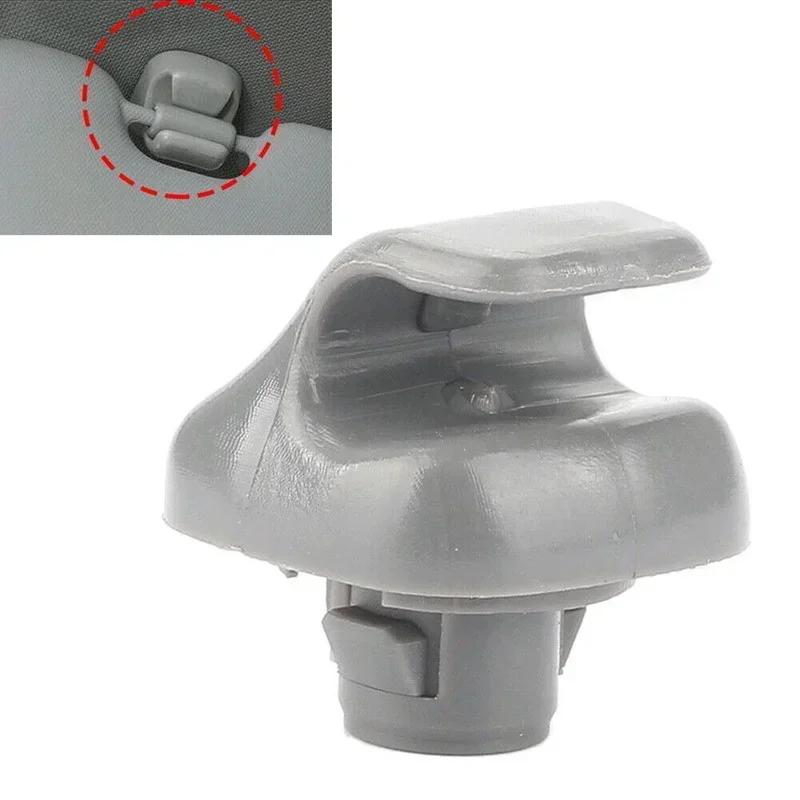 1Pc Car Sunshade Card Buckle Grey Replace Parts Car Interior Sun Visor Plastic Clips Hanger Hook Clip Accessories Fit for Honda