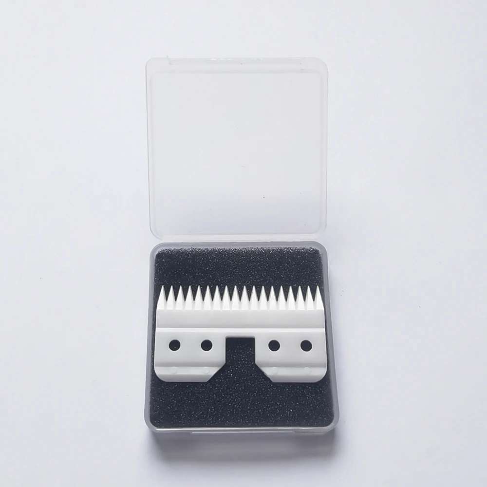 Miễn Phí Vận Chuyển 18 Răng Gốm Sứ Di Chuyển Lưỡi Dao Phù Hợp Với Oster A5 Lưỡi Dao Với Vỉ Gói Nhựa Hướng Dẫn Miễn Phí