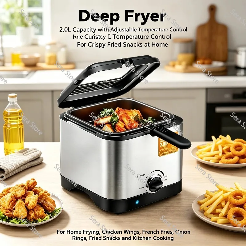 20l-compact-household-electric-deep-fryer-1000w-small-countertop-frying-machine-portable-oil-fryer-for-making-french